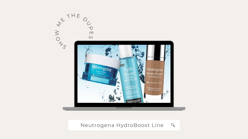 Dupe de neutrogena hydro deals boost